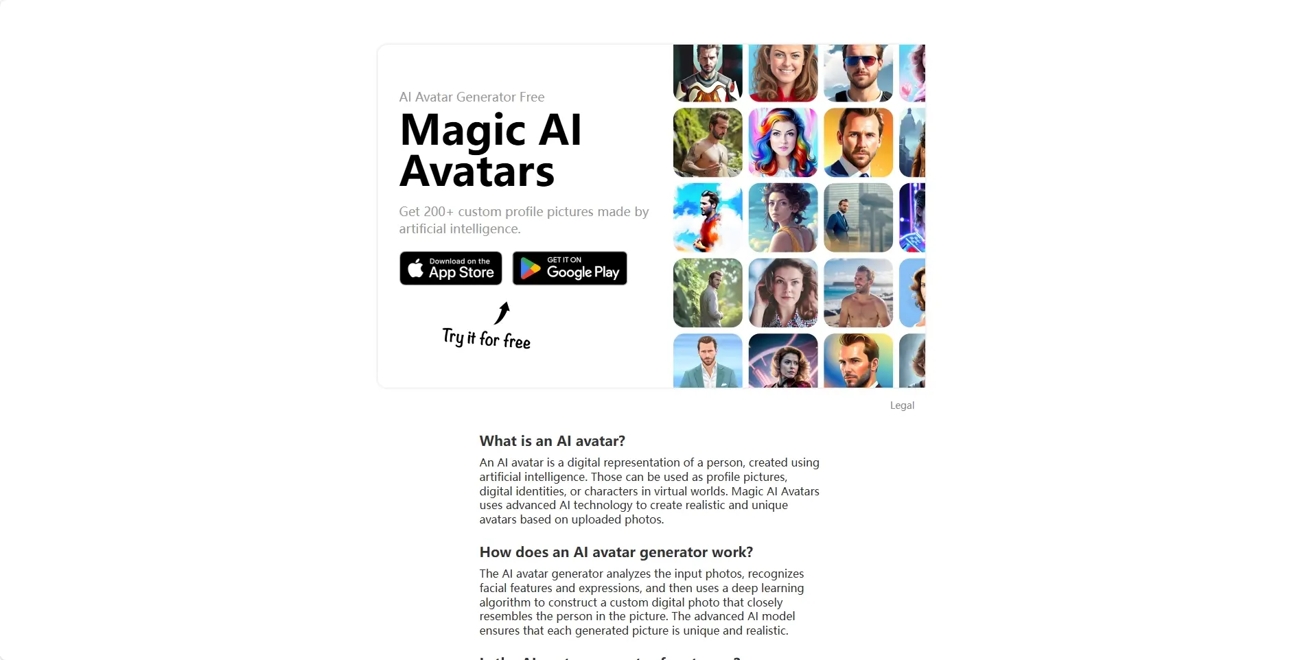 Magic AI Avatars
