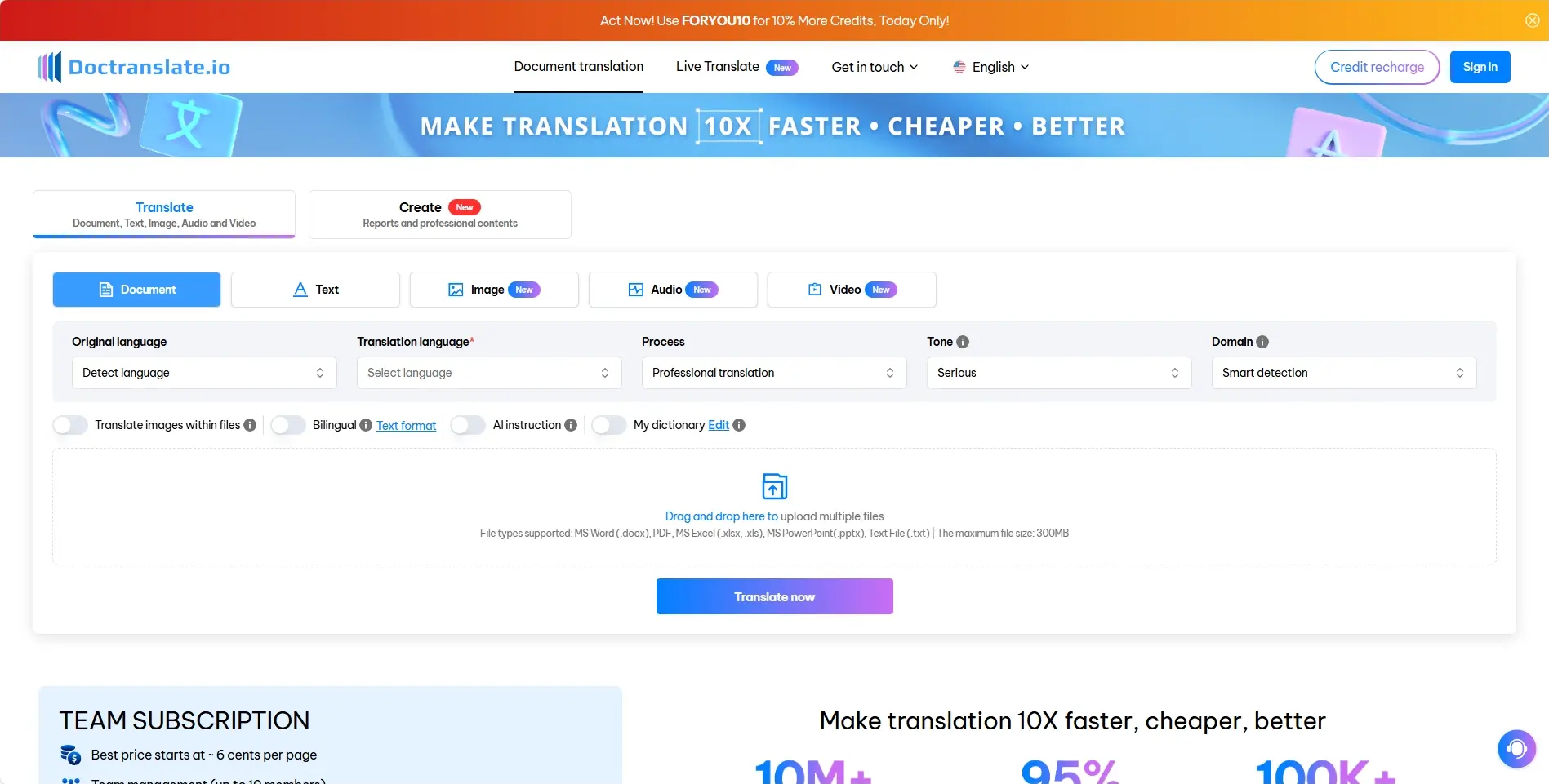 Doctranslate.io