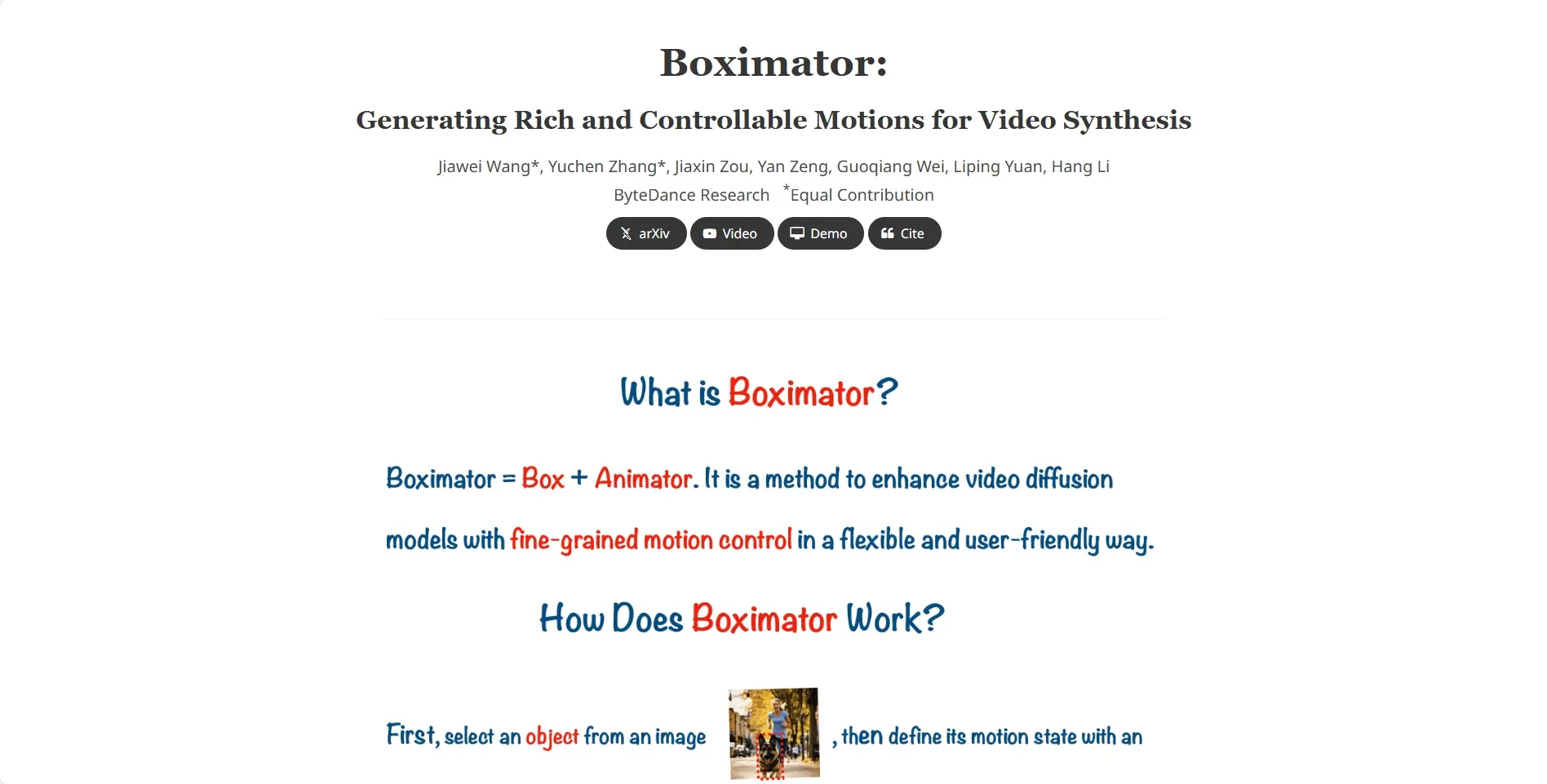Boximator