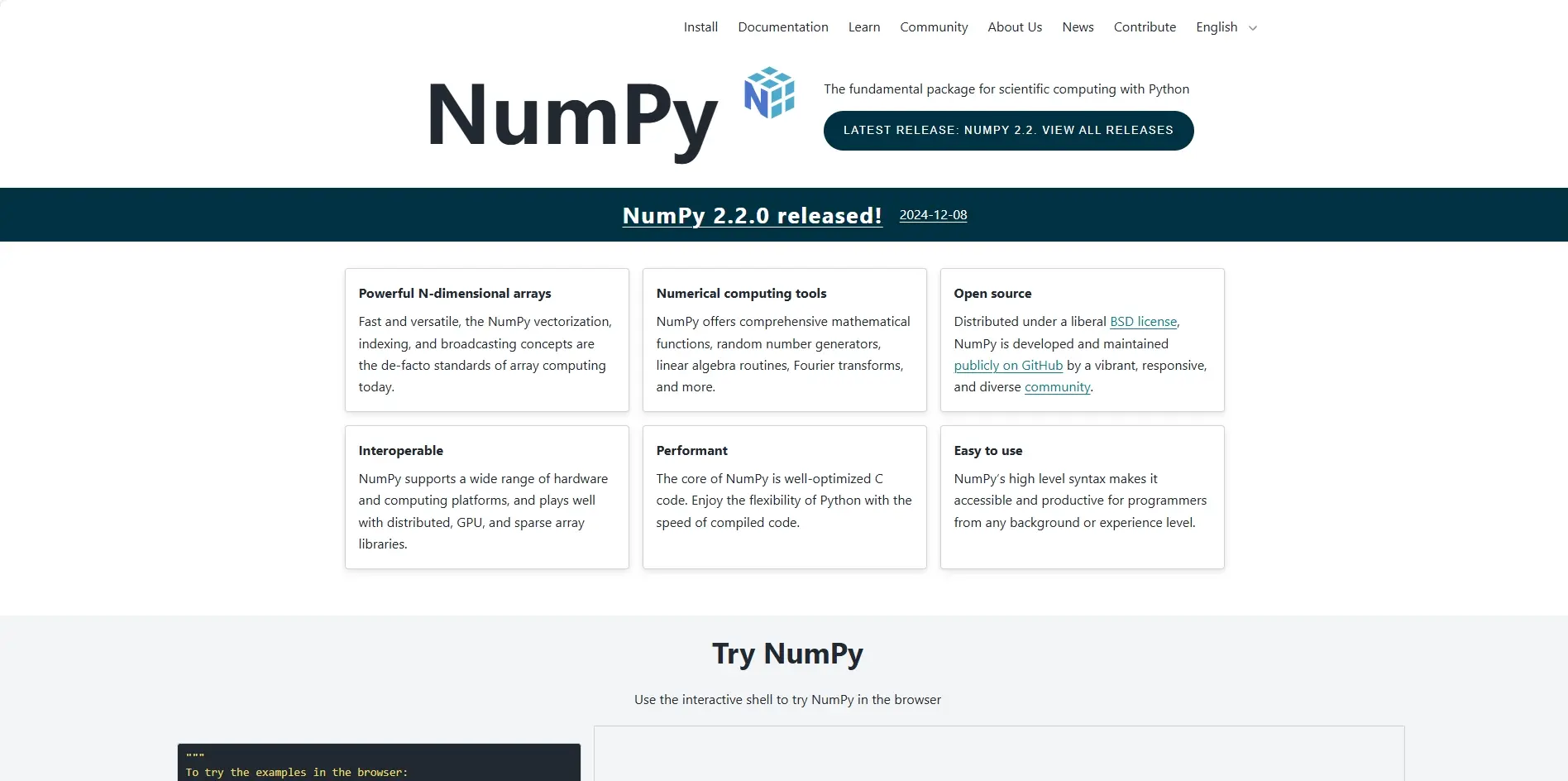 NumPy