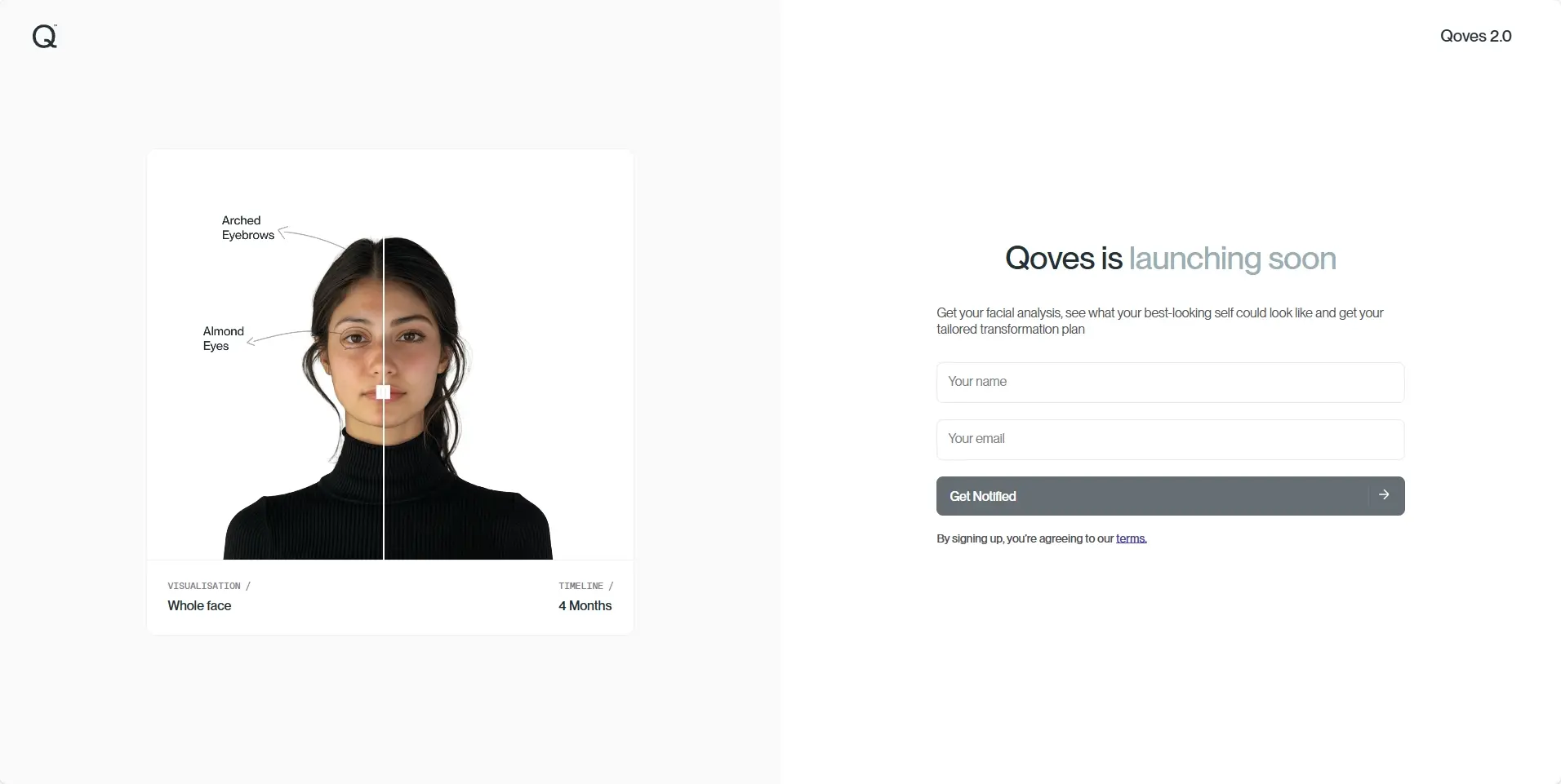 Facial Assessment Tool-QOVES