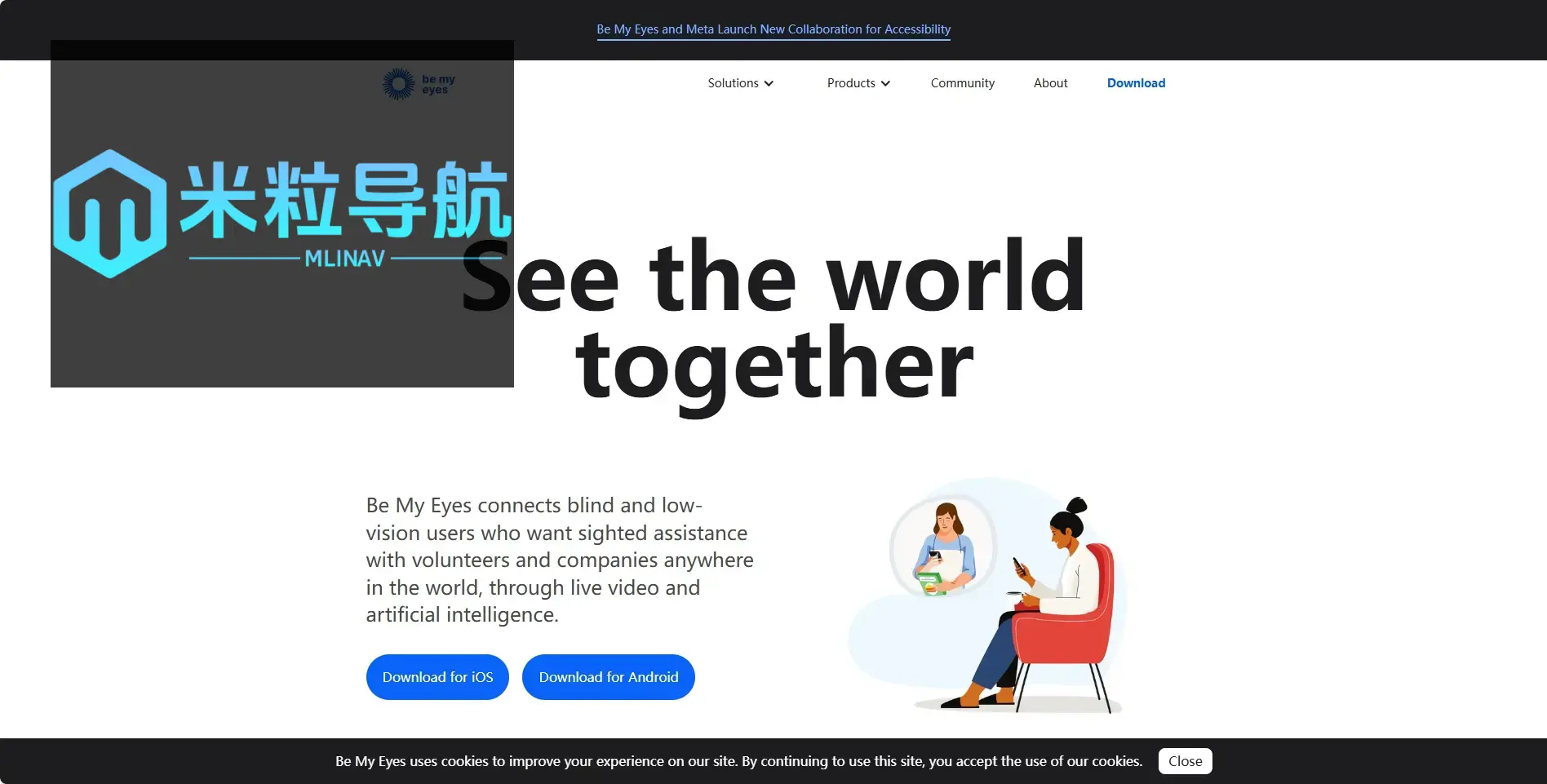 Be My Eyes虚拟志愿者