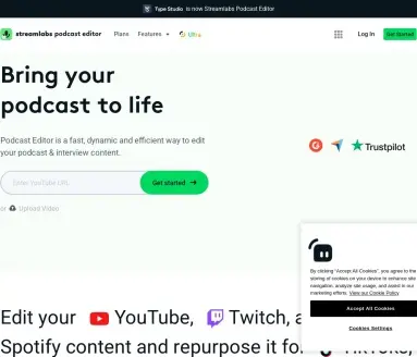 Streamlabs Podcast Editor