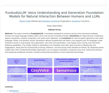 FunAudioLLM