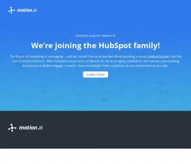 HubSpot – Motion AI