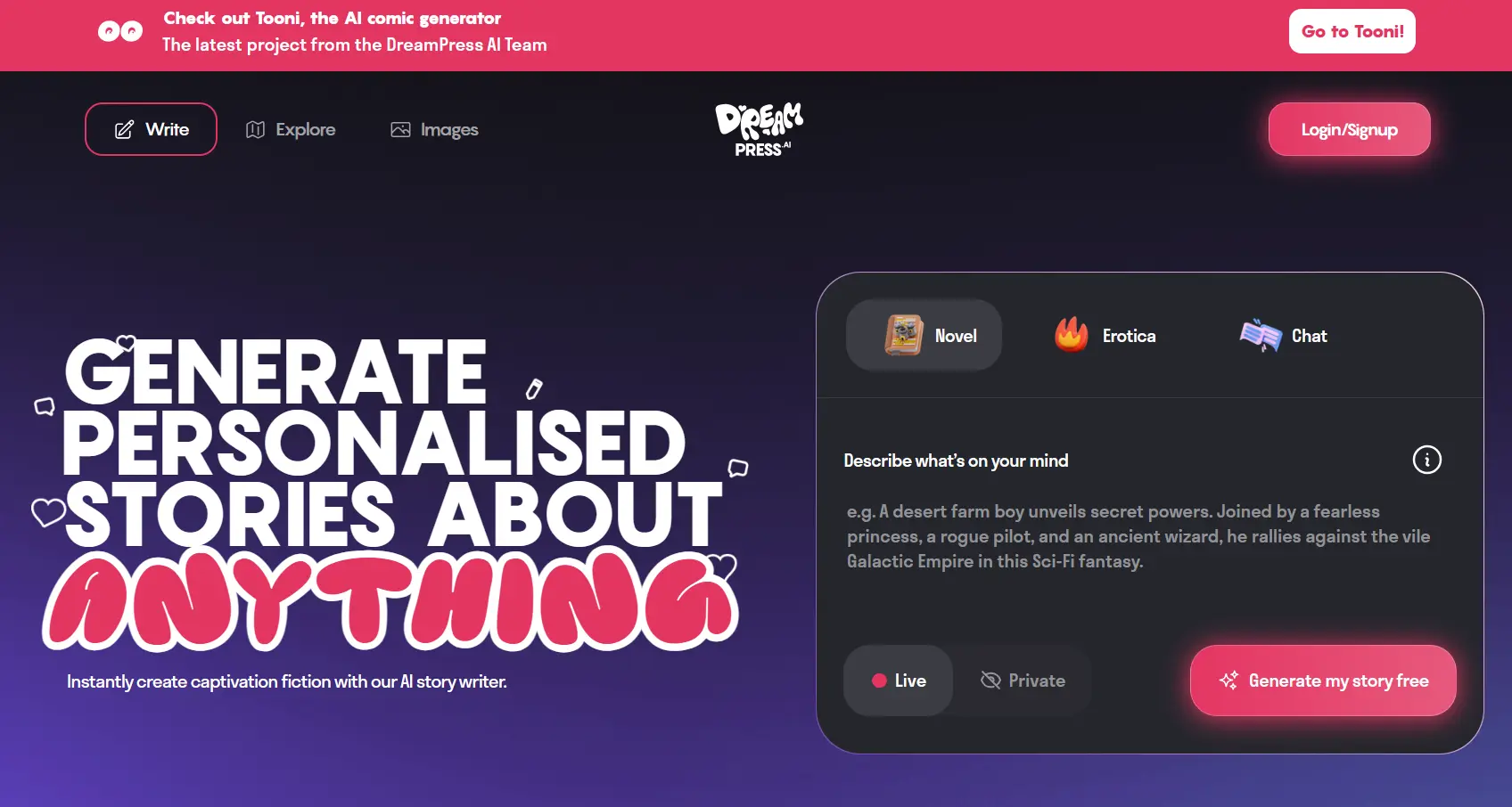 DreamPress DreamPress