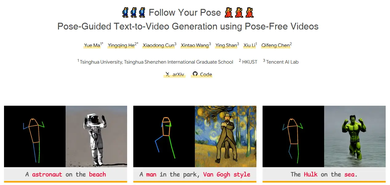 Follow Your Pose Follow Your Pose