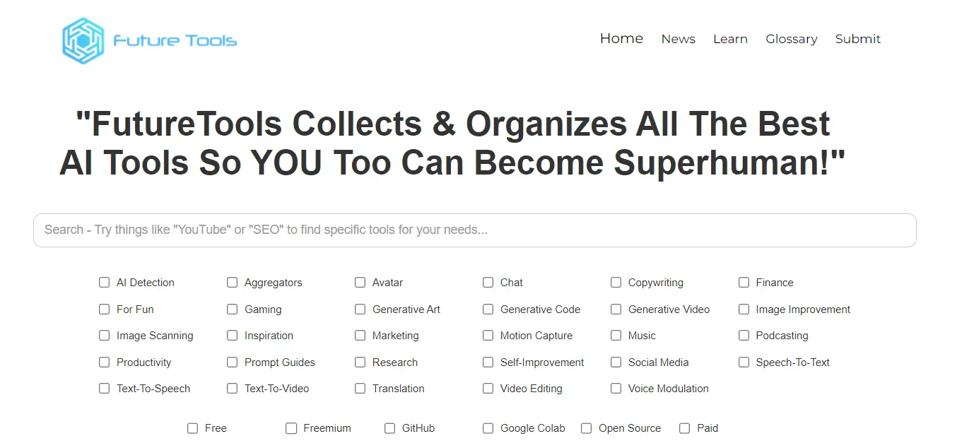 FutureTools未来工具 FutureTools未来工具