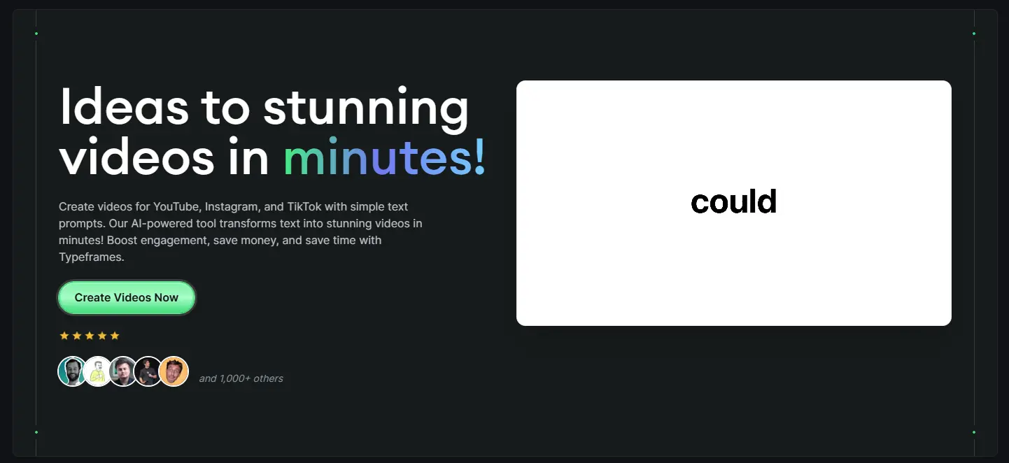 Typeframes Typeframes