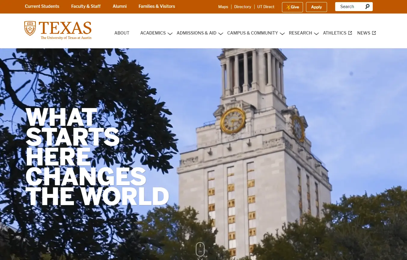 德克萨斯大学奥斯汀分校 德克萨斯大学奥斯汀分校